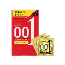 Load image into Gallery viewer, 日本製Okamoto岡本0.01~L size加大型3入