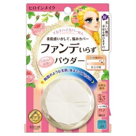 日本🇯🇵KISSME 花漾美姬 強力遮瑕陶瓷肌蜜粉餅 SPF43 PA++ 5g～自然色