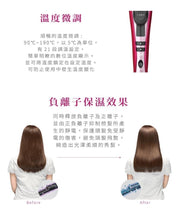 Load image into Gallery viewer, 日本 TESCOM IPW1832 兩用蒸氣負離子電捲棒/離子夾
