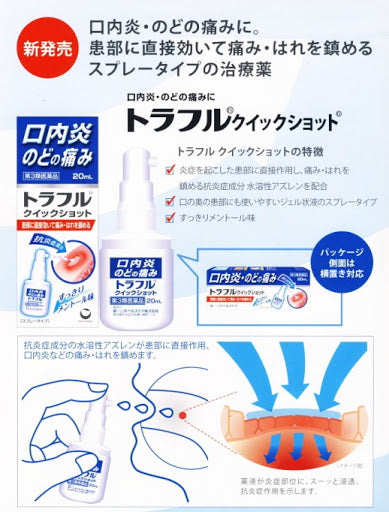 日本🇯🇵日本第一三共口內炎噴劑20ml