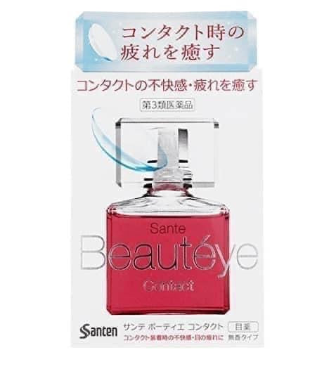 🇯🇵Santon 參天 Beauteye 隱形眼鏡滴眼液 玫瑰眼藥水 12mL