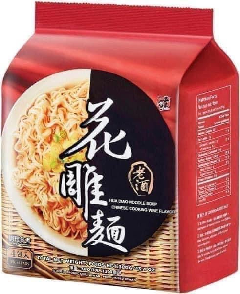 五木老酒花雕麵4包入