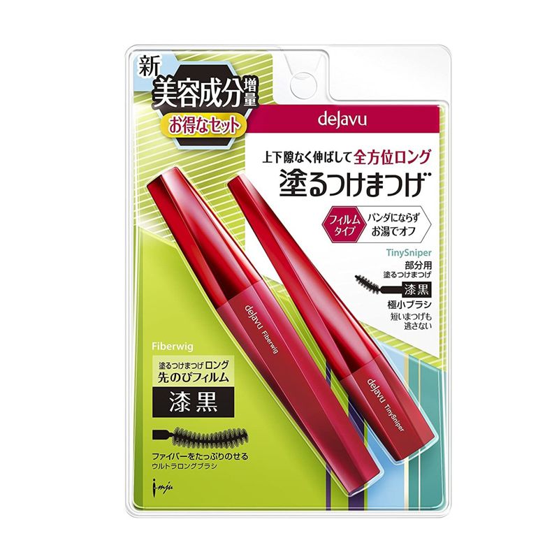 日本🇯🇵 dejavu 放肆驚艷睫毛套裝2入組(漆黑)