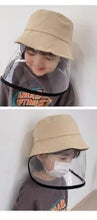 Load image into Gallery viewer, 小朋友 漁夫防飛沫保護帽～保護罩可拆
