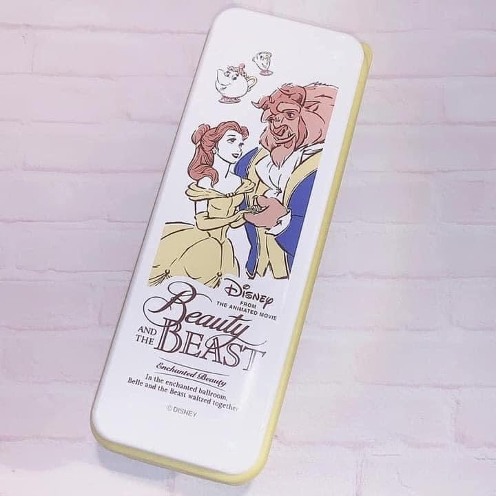 日本製🇯🇵～美女與野獸雙層便當盒（附筷子）